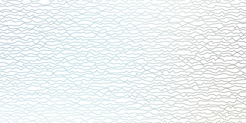 Dark Blue, Green vector layout with curves. Bright illustration with gradient circular arcs. Pattern for business booklets, leaflets