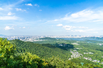 landscape of west lake in hangzhou china