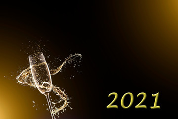 botella caba chanpag año nuevo celebrar