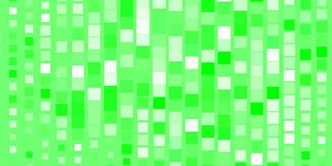 Light Green vector layout with lines, rectangles. Abstract gradient illustration with colorful rectangles. Pattern for websites, landing pages.