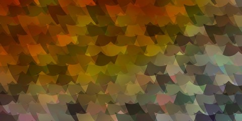 Light Blue, Yellow vector template with rectangles.