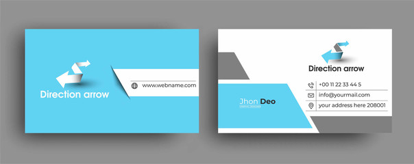 Business Card - Creative and Clean Modern Business Card Template.