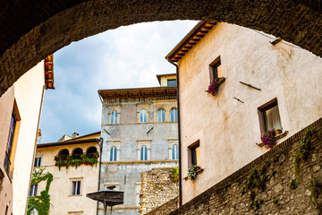 windows in the facades