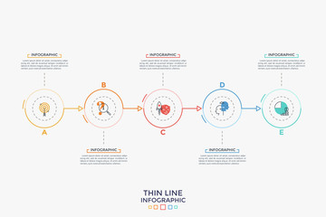Obraz premium Modern Infographic Template