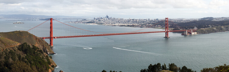 Golden Gate View on San Francisco