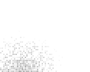 Gray White Random Dots Background, Creative Design Templates