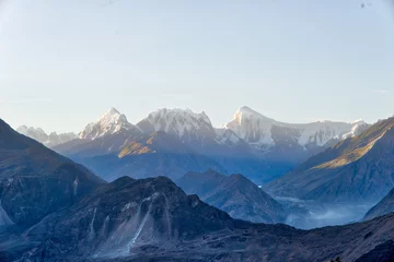 Washable wall murals Nanga Parbat View from Eagles Nest Fort in Karimabad, northern Pakistan, taken in August 2019