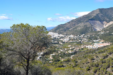 Village in mountains Spain