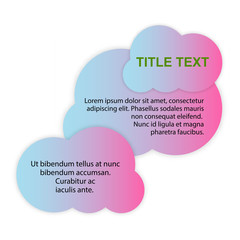 colorful headline for your text