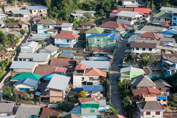 Fototapeta premium THAILAND MAE SAI CITY VIEW