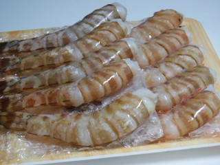 A large flock of shrimp  ～海老の大群