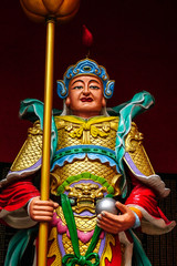 Obraz premium God statue at Chinese temple