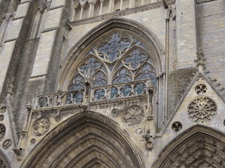 Fototapeta premium Bayeux Cathedral details