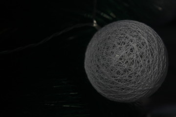 ball black background