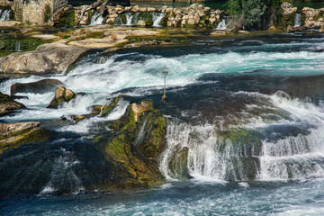 Der Rheinfall in der Schweiz © Andreas
