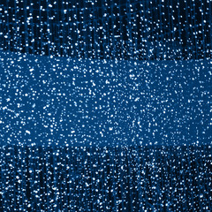 Naklejka na ściany i meble Garland with bulbs.Abstract blue background. Blur. Bokeh. 2020 blue color.