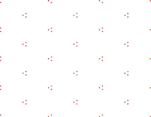 Abstract geometric pattern in ornamental style. Yellow or golden color. Seamless design texture.