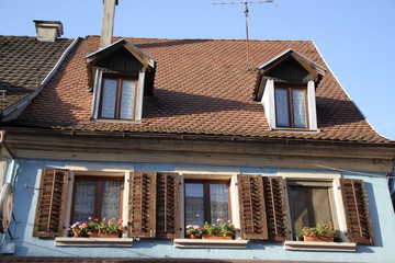 Fenêtres façade immeuble