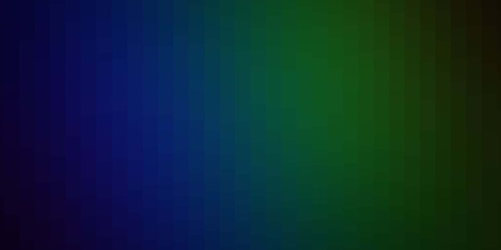 Dark Blue, Green vector pattern in square style. Colorful illustration with gradient rectangles and squares. Template for cellphones.