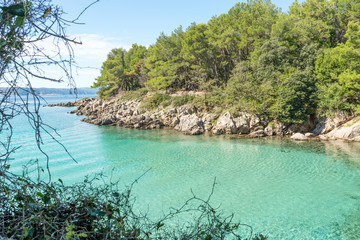 Adriaküste in Kroatien