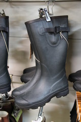 Pair de bottes en caoutchouc 