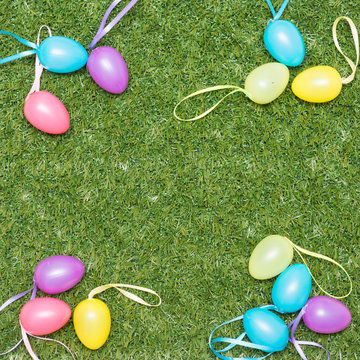 Easteregg on Gras surface