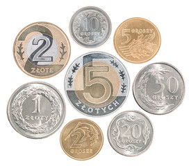 set of Poland coins