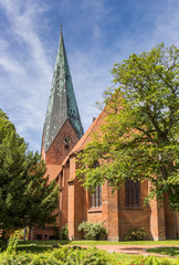 St. Michaels church in the historic center of Eutin, Germany