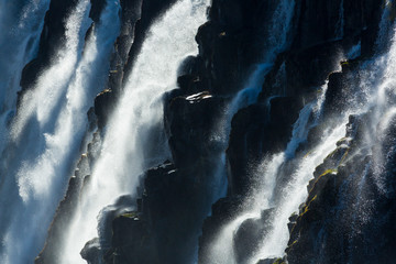 Victoria falls, Zambezi river, Zambia, Africa