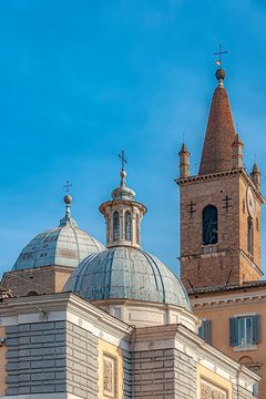 Rome Basilica Parrocchiale Santa Maria del Popolo Dome