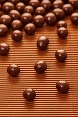 chocolate round candy