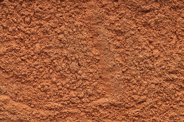 cocoa powder texture closeup