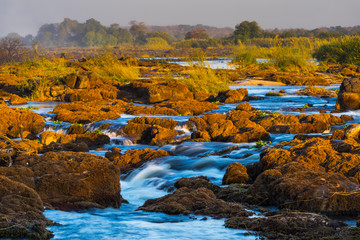 Victoria falls, Zambezi river, Zambia, Africa