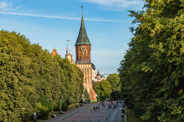 Kant's Cathedral  in Kaliningrad.