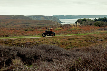 Fototapeta premium Motard