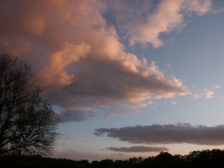 Coucher de soleil ciel