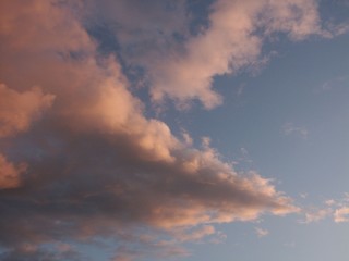 Obraz premium Coucher de soleil ciel