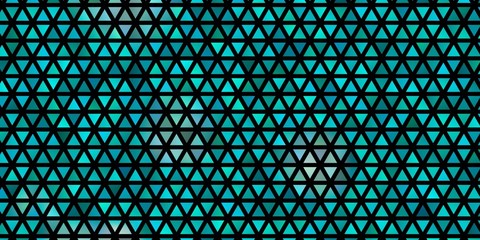 Light Blue, Green vector pattern with polygonal style.