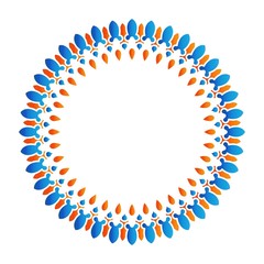 These are some of the symbols or logos of Ornament objects to complement the abstract design