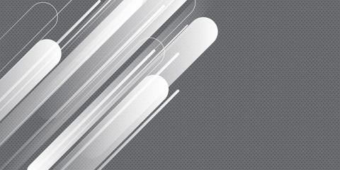 Grey White Geometry Abstract Background for Presentation Design