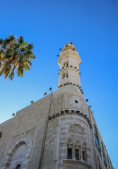 Obraz premium Omar Ibn Al-Khattab Mosque in Bethlehem