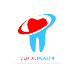 Dental clinic vector logo design