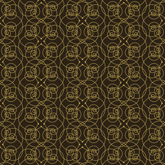 Modern geometric seamless pattern for your design. Wallpaper texture