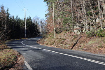 Col de Malval - Commune de Courzieu - Département du Rhône - France
