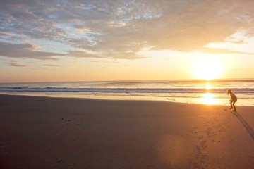 Beach sunrise florida