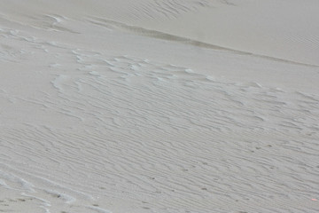 Snow texture background with copy space 