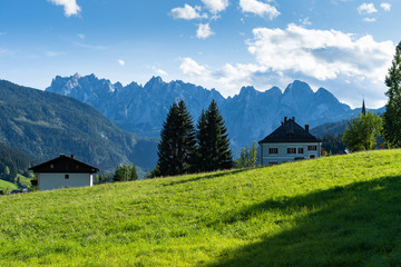 Gosau is a small village in the Austrian Alps that is surrounded by a very beautiful landscape full of lakes and mountains around. It is a great destination for summer vacation in Europe