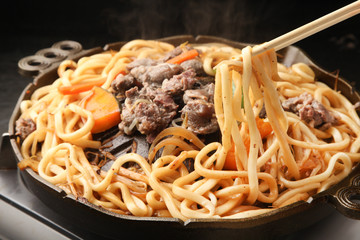 ジンギスカンうどん