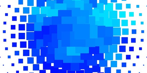 Light BLUE vector background in polygonal style. Abstract gradient illustration with colorful rectangles. Pattern for commercials, ads.