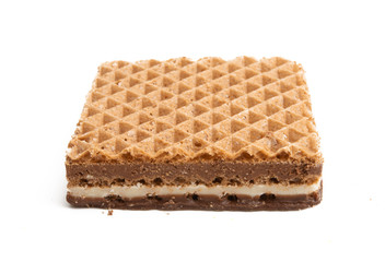 square waffles isolated